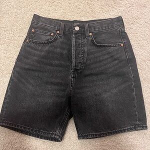 Aritzia denim shorts